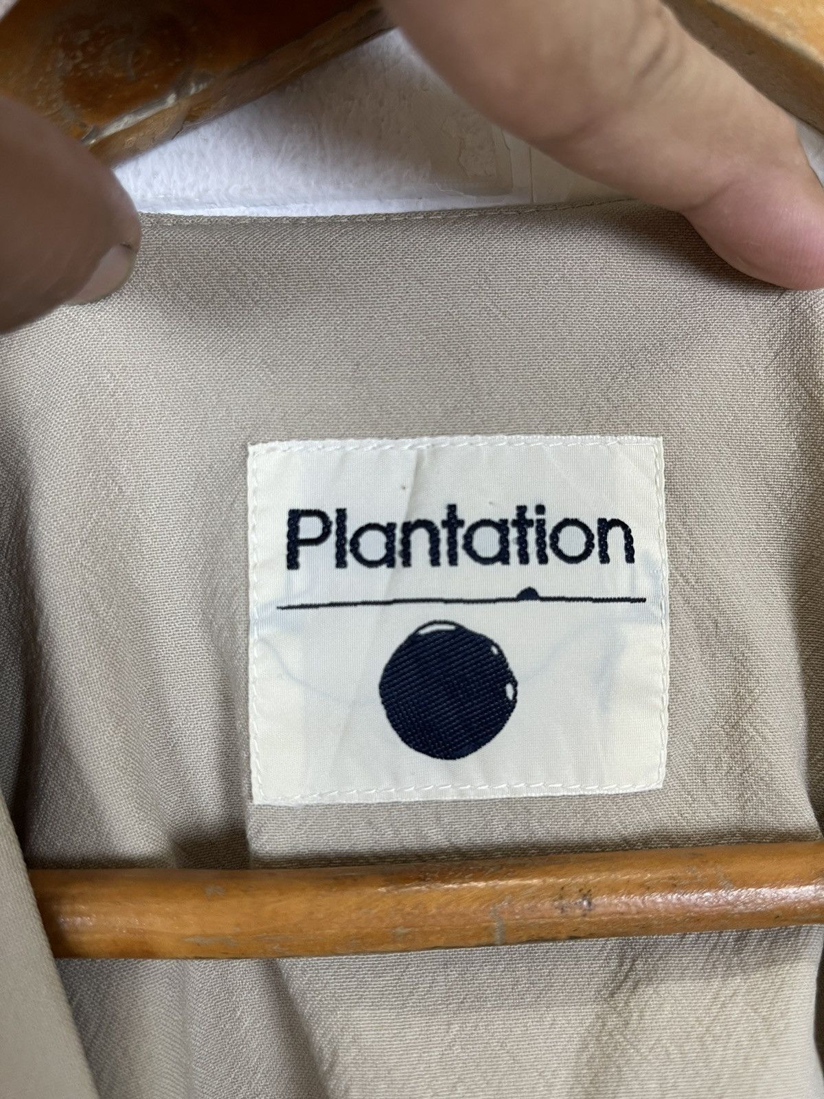 Issey Miyake × Vintage 80’s ISSEY MIYAKE MOON LABEL PLANTATION SINGLE BUTTON Size US M / EU 48-50 / 2 - 6 Thumbnail