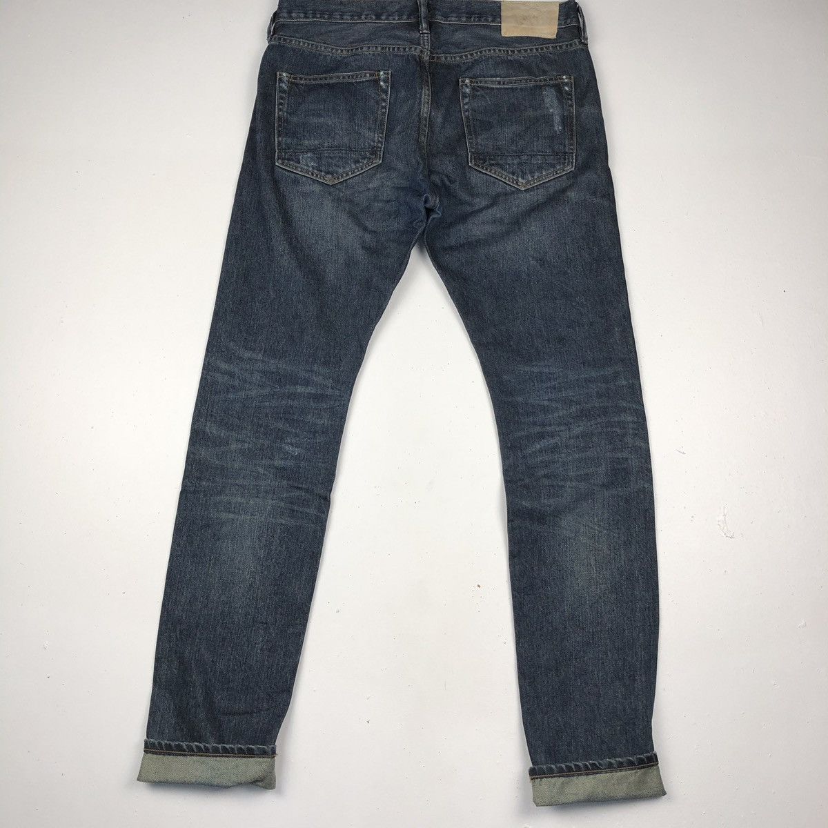 Allsaints × Designer × Japanese Brand Allsaints selvedge Jeans distressed denim slim fit Size US 32 / EU 48 - 2 Thumbnail