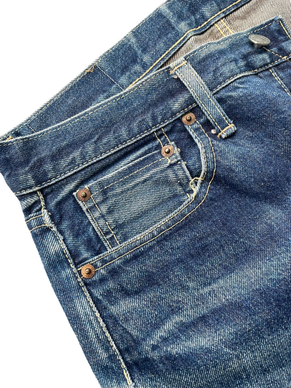 Japanese Brand × OMNIGOD Vintage Omnigod Selvedge Rework Denim Size US 32 / EU 48 - 5 Thumbnail