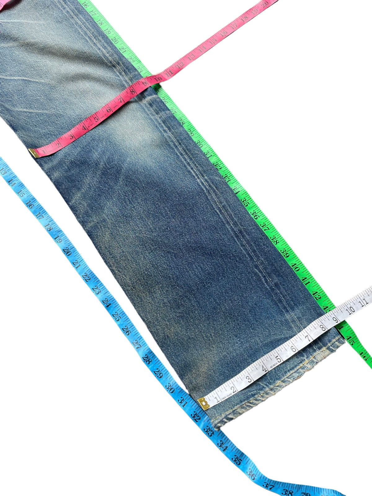Japanese Brand × OMNIGOD Vintage Omnigod Selvedge Rework Denim Size US 32 / EU 48 - 19 Thumbnail