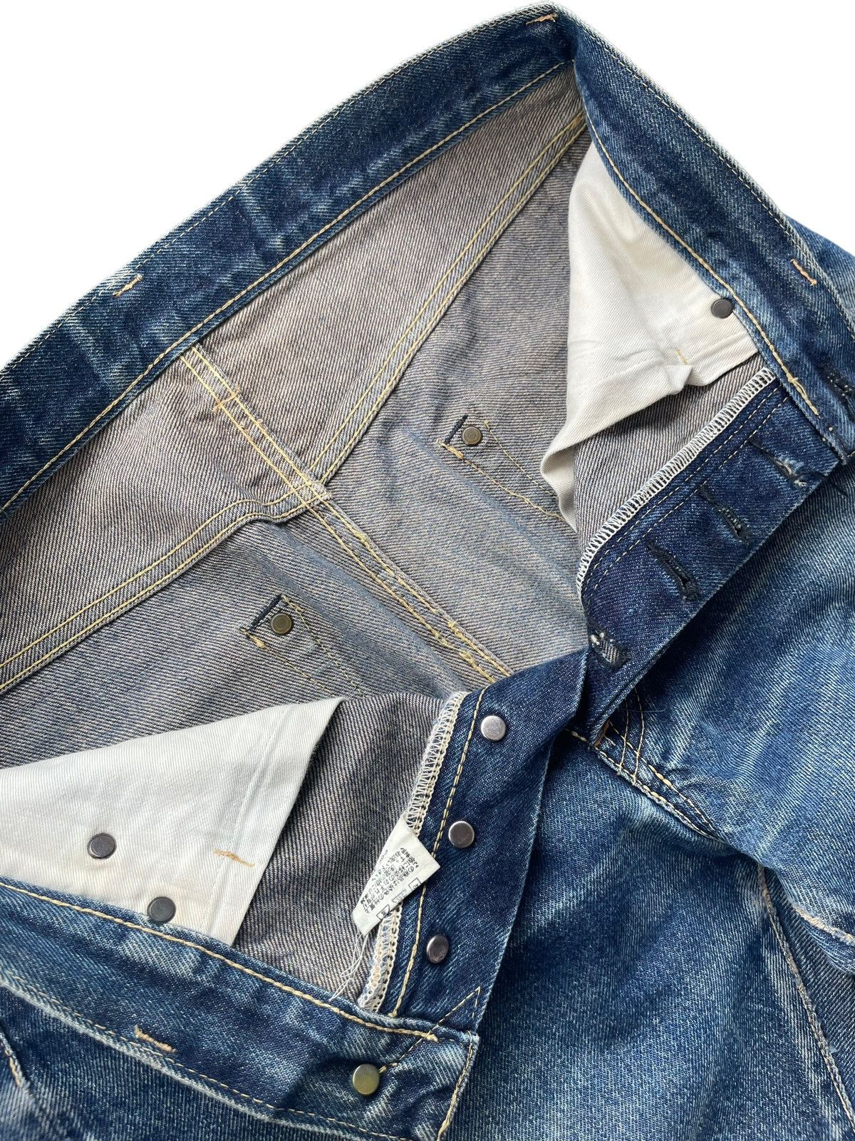 Japanese Brand × OMNIGOD Vintage Omnigod Selvedge Rework Denim Size US 32 / EU 48 - 6 Thumbnail