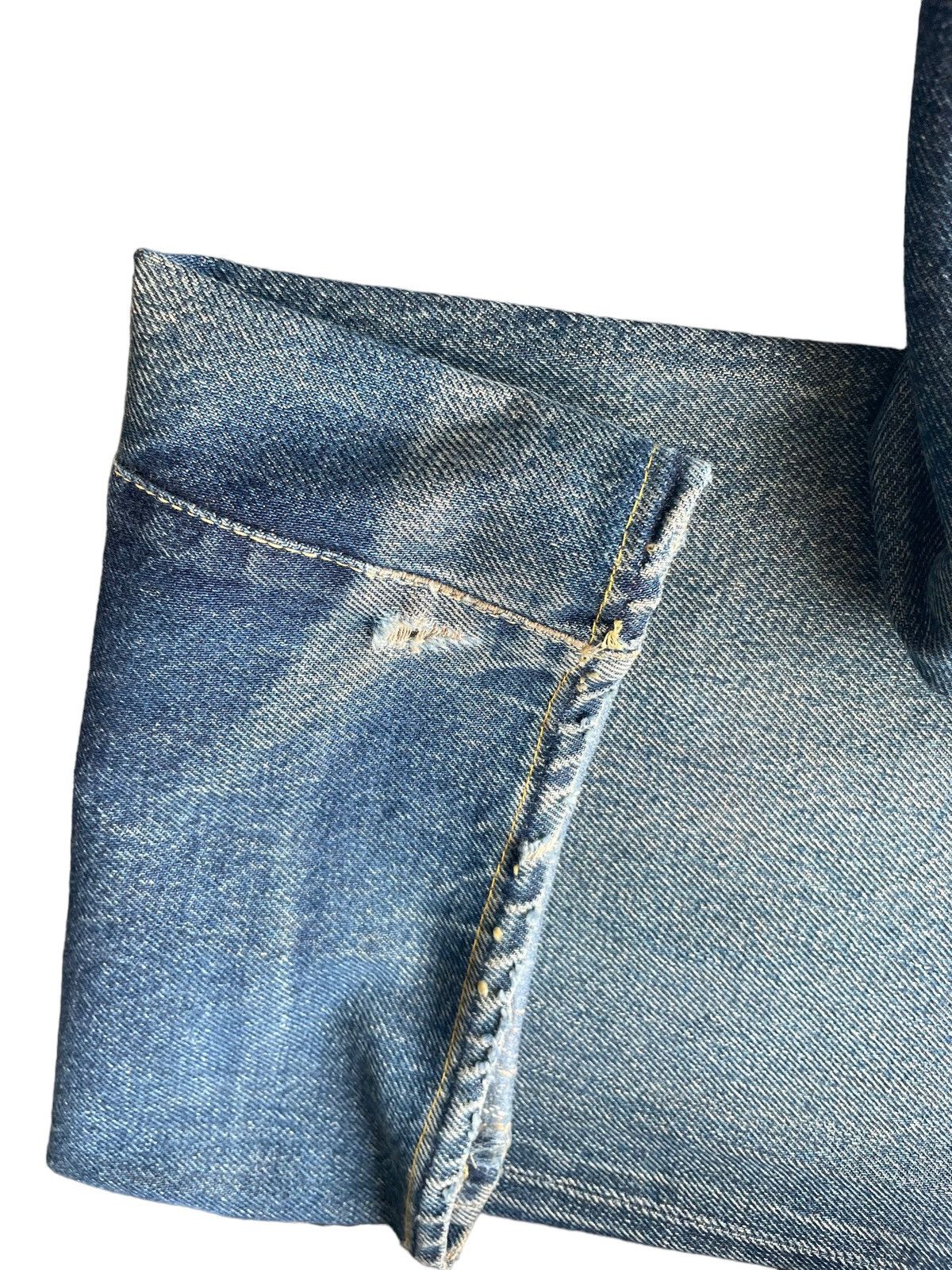 Japanese Brand × OMNIGOD Vintage Omnigod Selvedge Rework Denim Size US 32 / EU 48 - 12 Thumbnail