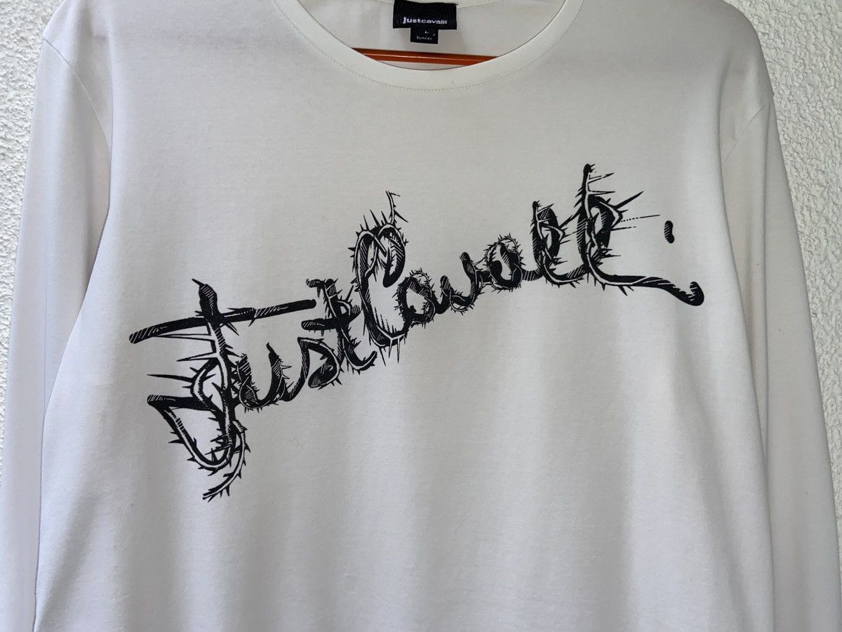 Just Cavalli Just Cavalli white long sleeve t-shirt Size US L / EU 52-54 / 3 - 4 Thumbnail