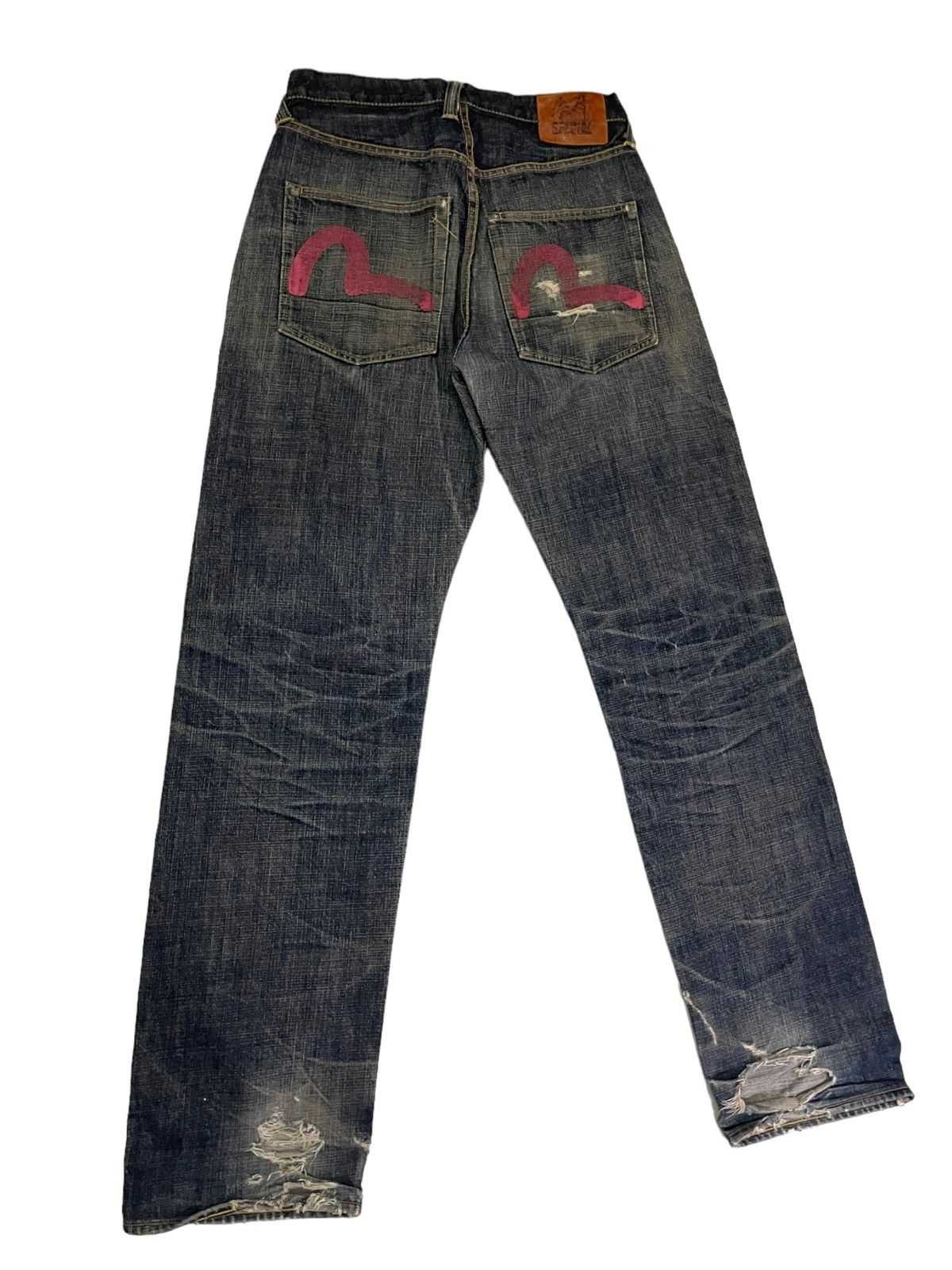 Evisu × Japanese Brand 💥 Evisu Special Yamane Diacock Jean Redline Selvedge Size US 32 / EU 48 - 2 Thumbnail