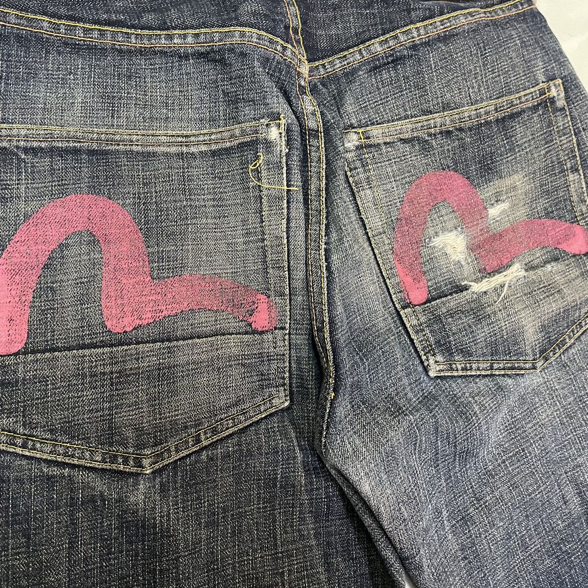 Evisu × Japanese Brand 💥 Evisu Special Yamane Diacock Jean Redline Selvedge Size US 32 / EU 48 - 8 Thumbnail