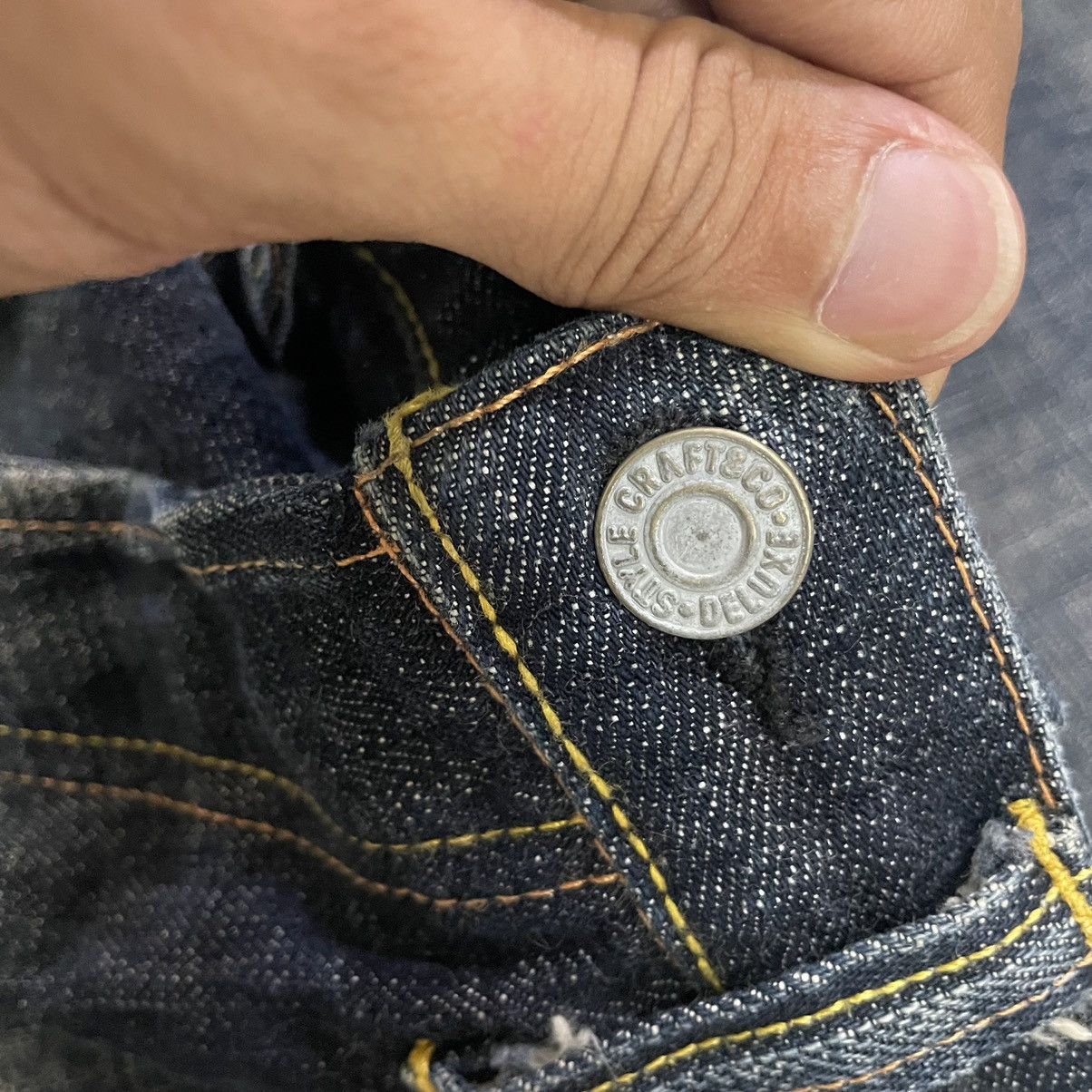 Evisu × Japanese Brand 💥 Evisu Special Yamane Diacock Jean Redline Selvedge Size US 32 / EU 48 - 11 Thumbnail