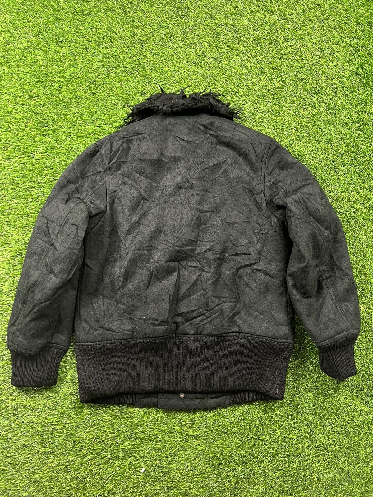 Issey Miyake SUNAO KUWAHARA - fur collar symetrical zipper jacket Size US S / EU 44-46 / 1 - 7 Thumbnail