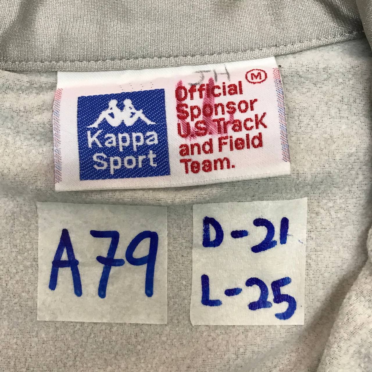 Kappa × Vintage A79 RARE! VTG KAPPA USA OFFICIAL TRACK&FIELD TEAM JACKET Size US M / EU 48-50 / 2 - 4 Thumbnail
