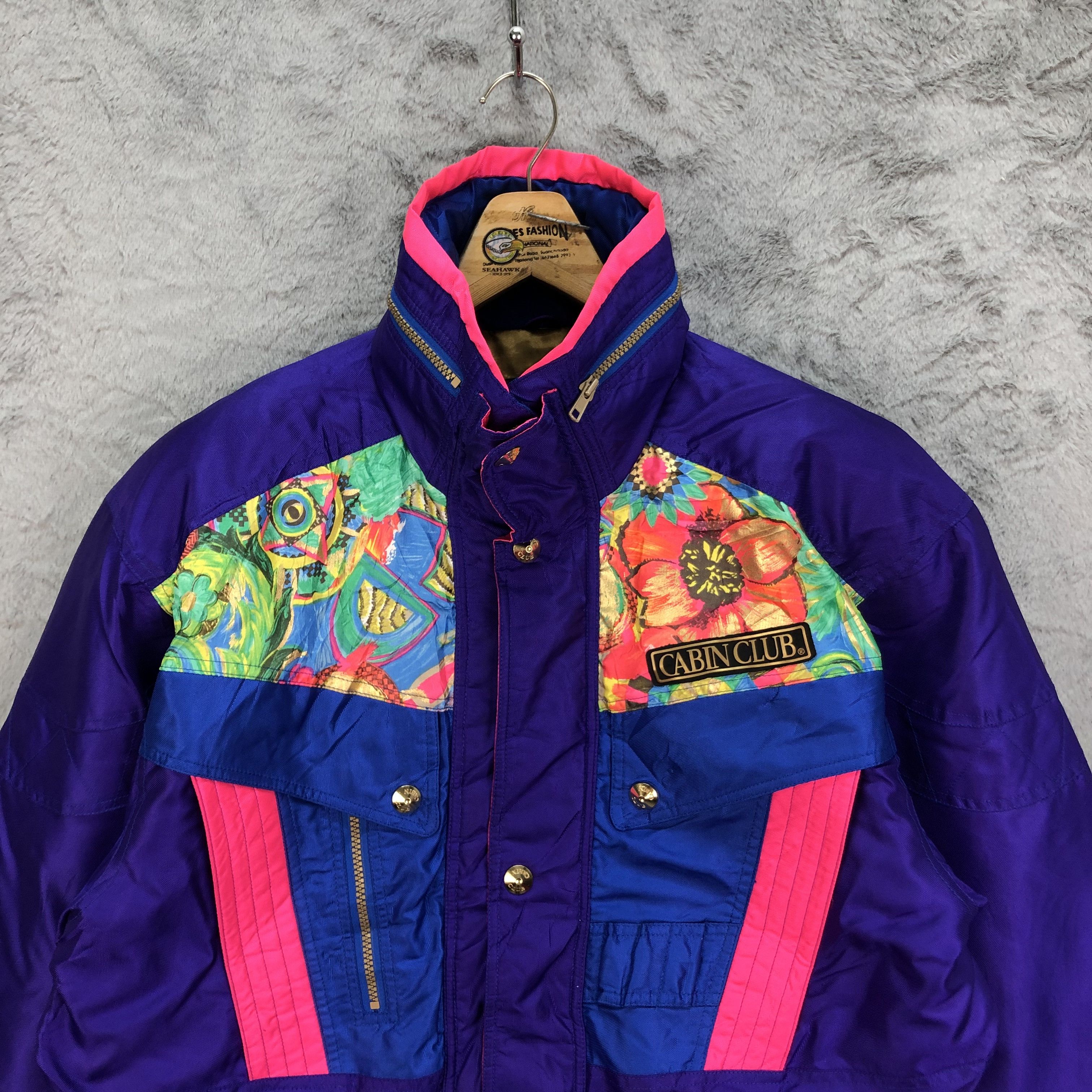 Japanese Brand CABIN CLUB Special Skiwear Jacket #4970-38 Size US L / EU 52-54 / 3 - 2 Thumbnail