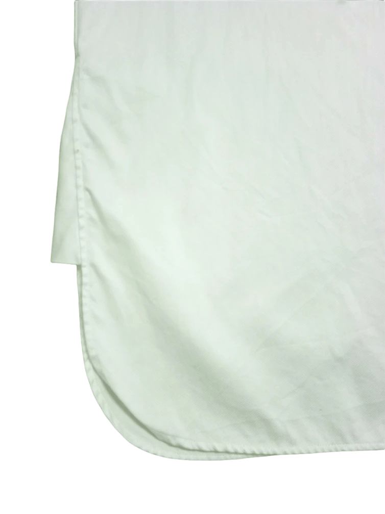 Alexander McQueen ALEXANDER MC QUEEN RUFFLED COTTON POPLIN TUXEDO BLOUSES Size S / US 4 / IT 40 - 12 Thumbnail