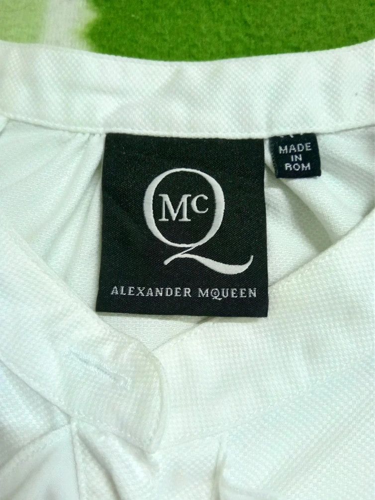 Alexander McQueen ALEXANDER MC QUEEN RUFFLED COTTON POPLIN TUXEDO BLOUSES Size S / US 4 / IT 40 - 3 Thumbnail