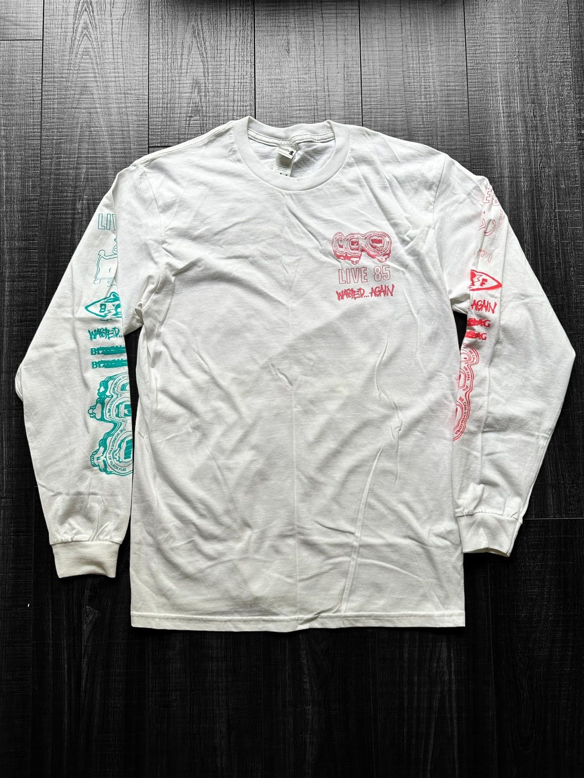 Jeremy Dean WOBF - WONDERS OF BLACK FLAG LS Sz M Size US M / EU 48-50 / 2 - 2 Thumbnail