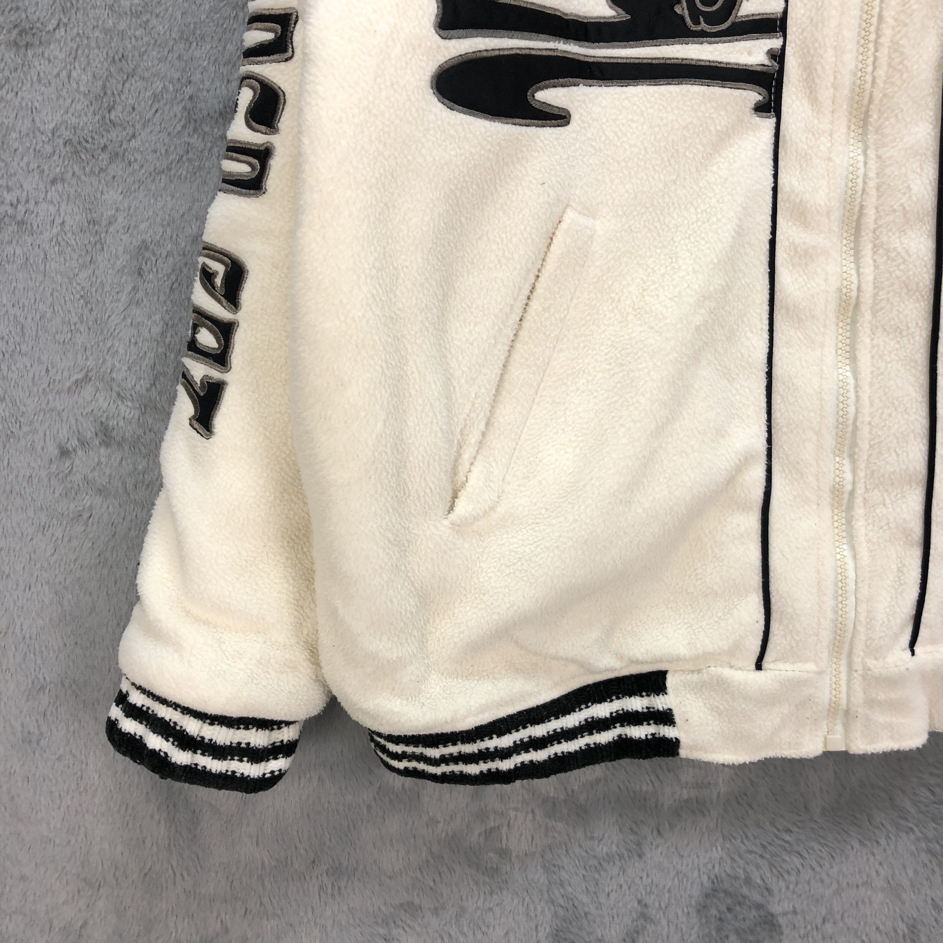Japanese Brand TRIPPING CAT EMBROIDERY BIG LOGO FLEECE BOMBER #5377-186 Size US M / EU 48-50 / 2 - 5 Thumbnail