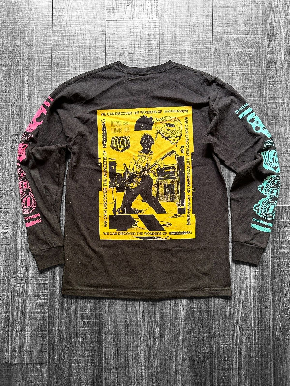Jeremy Dean WOBF - WONDERS OF BLACK FLAG LS Sz M Size US M / EU 48-50 / 2 - 1 Thumbnail