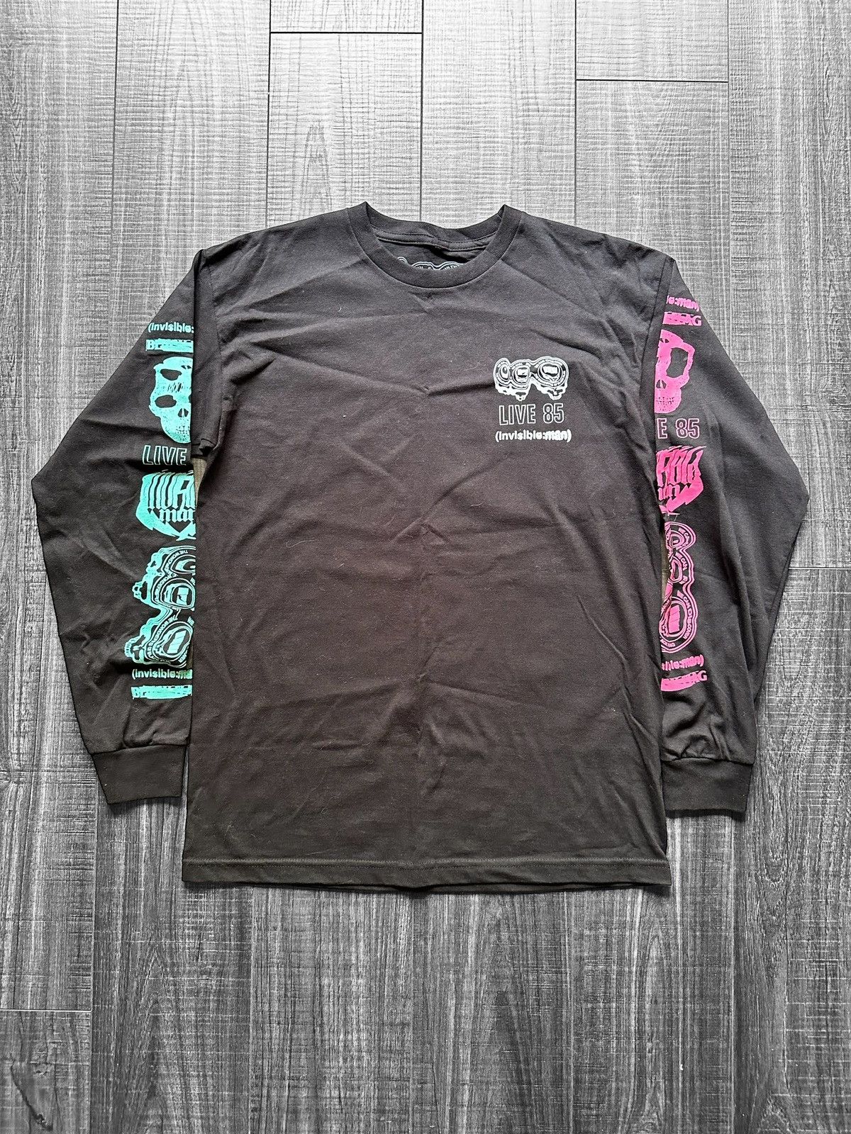 Jeremy Dean WOBF - WONDERS OF BLACK FLAG LS Sz M Size US M / EU 48-50 / 2 - 2 Thumbnail