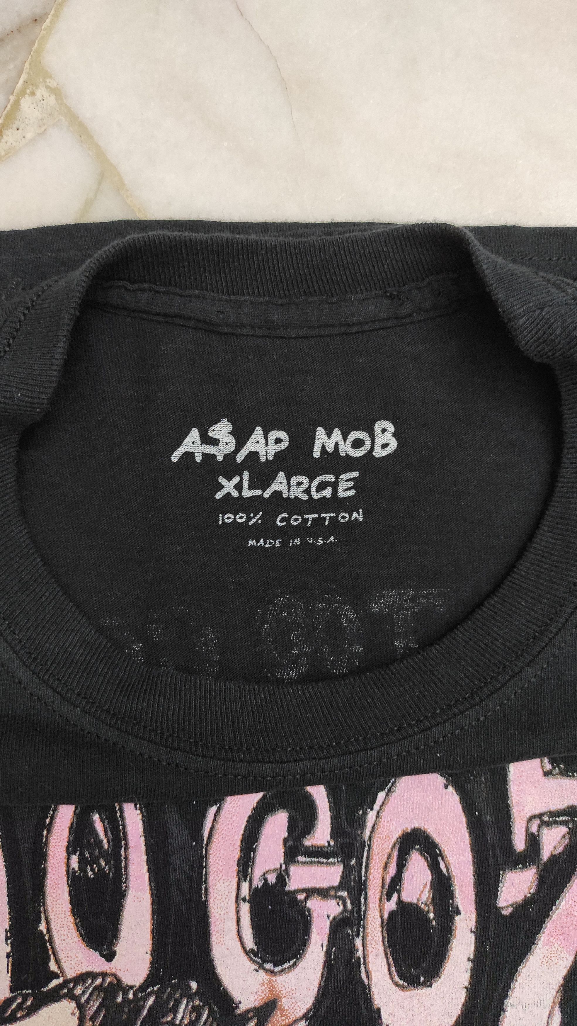 A$AP Rocky Ss2017 A$AP MOB TOO COZY TOUR t shirt Size US XL / EU 56 / 4 - 4 Thumbnail