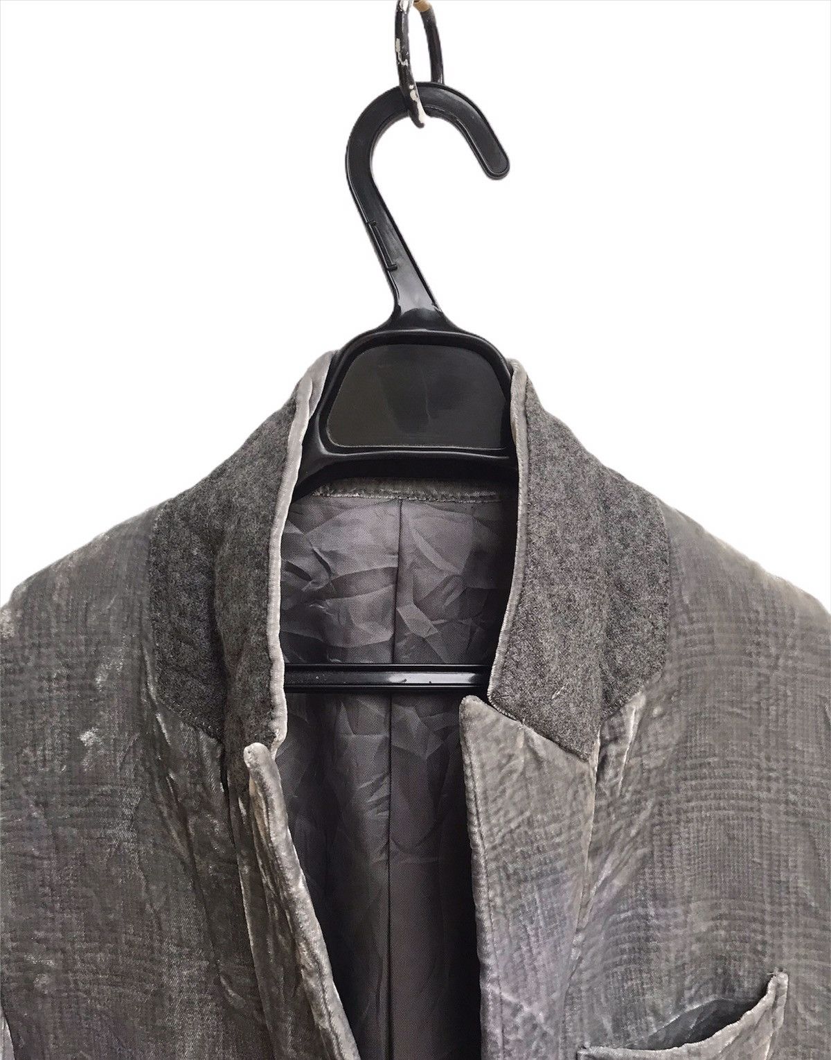 Japanese Brand × Takeo Kikuchi 🔥Mega Rare Takeo Kikuchi Super Soft Fleece Blazer Size US S / EU 44-46 / 1 - 4 Thumbnail