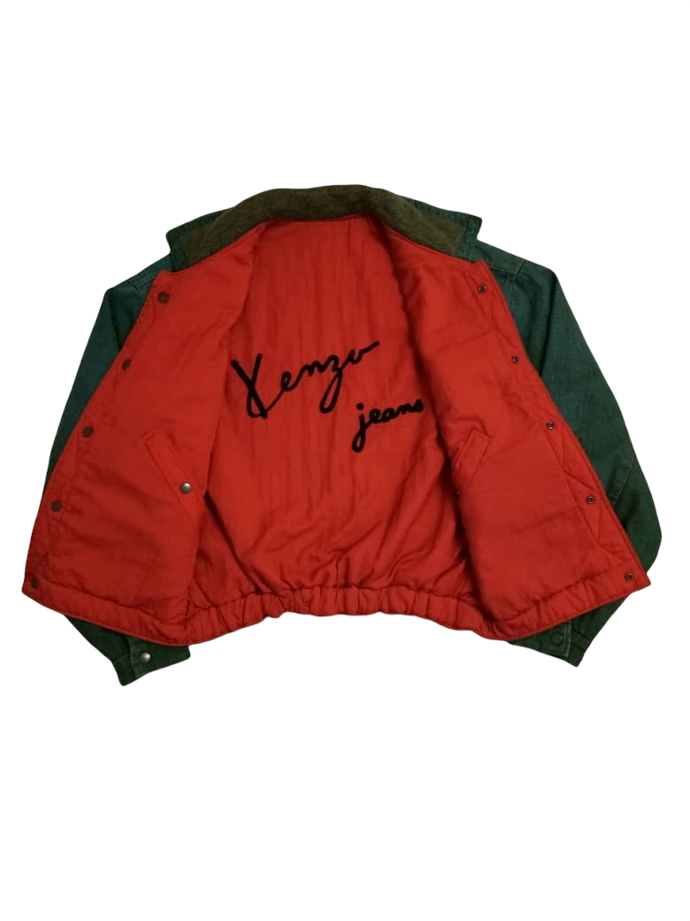 Kenzo Archive "87 KENZO jeans Reversible Bomber signature jacket Size US M / EU 48-50 / 2 - 5 Thumbnail