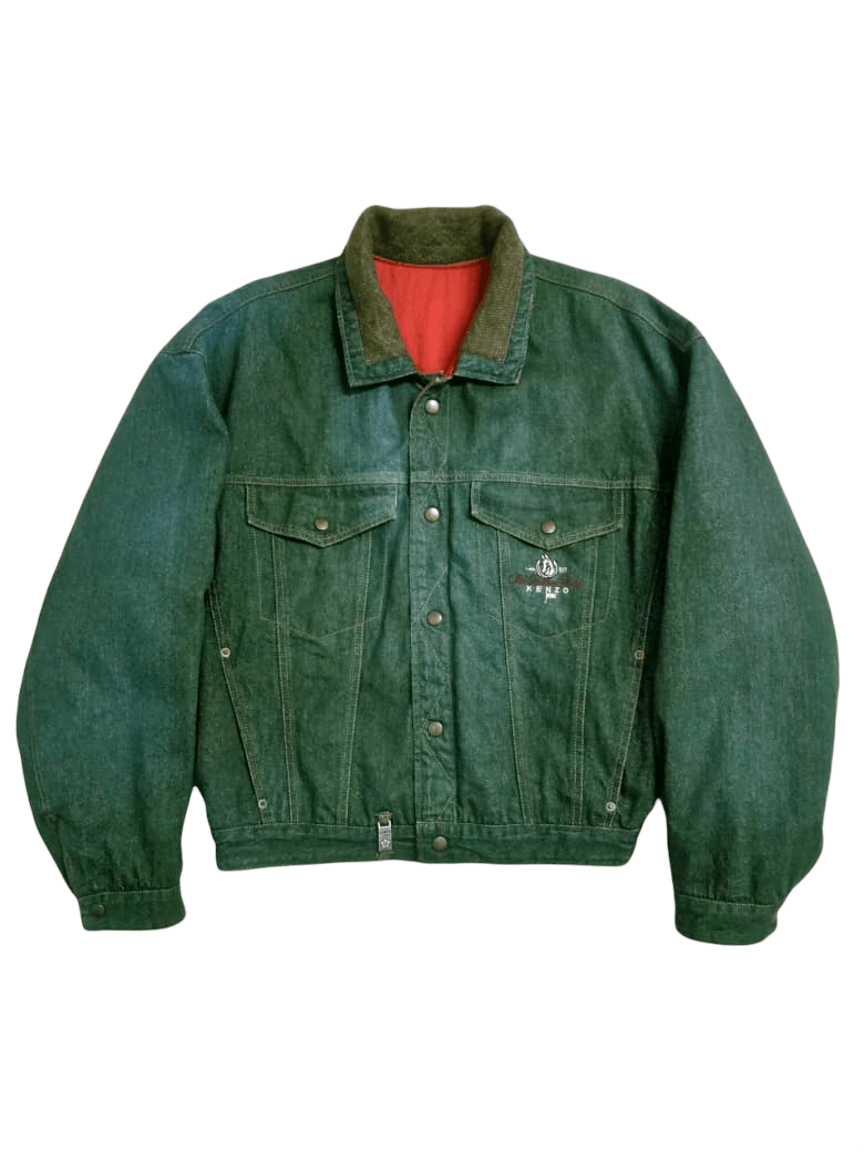 Kenzo Archive "87 KENZO jeans Reversible Bomber signature jacket Size US M / EU 48-50 / 2 - 3 Thumbnail