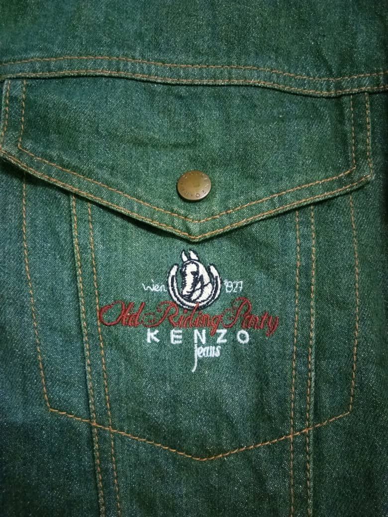 Kenzo Archive "87 KENZO jeans Reversible Bomber signature jacket Size US M / EU 48-50 / 2 - 10 Thumbnail