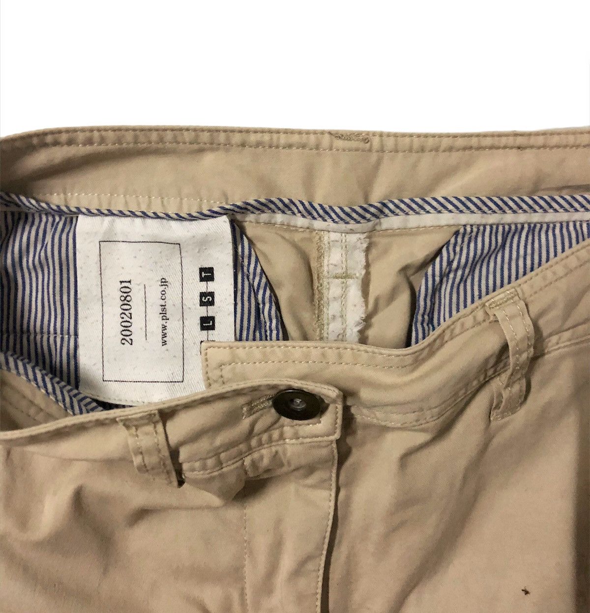 Japanese Brand 🔥Rare Plst Casual Cargo Pants Size US 29 - 6 Thumbnail