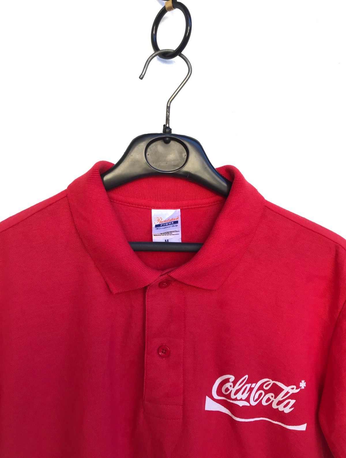 Coca Cola × Japanese Brand × Vintage 🔥Prinstar Coco Cola Rare Polo Shirts Size US S / EU 44-46 / 1 - 3 Thumbnail