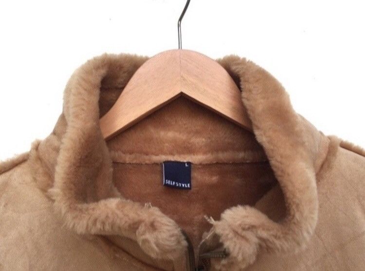 Japanese Brand 🔥Self Style Sherpa Jacket Size US L / EU 52-54 / 3 - 3 Thumbnail