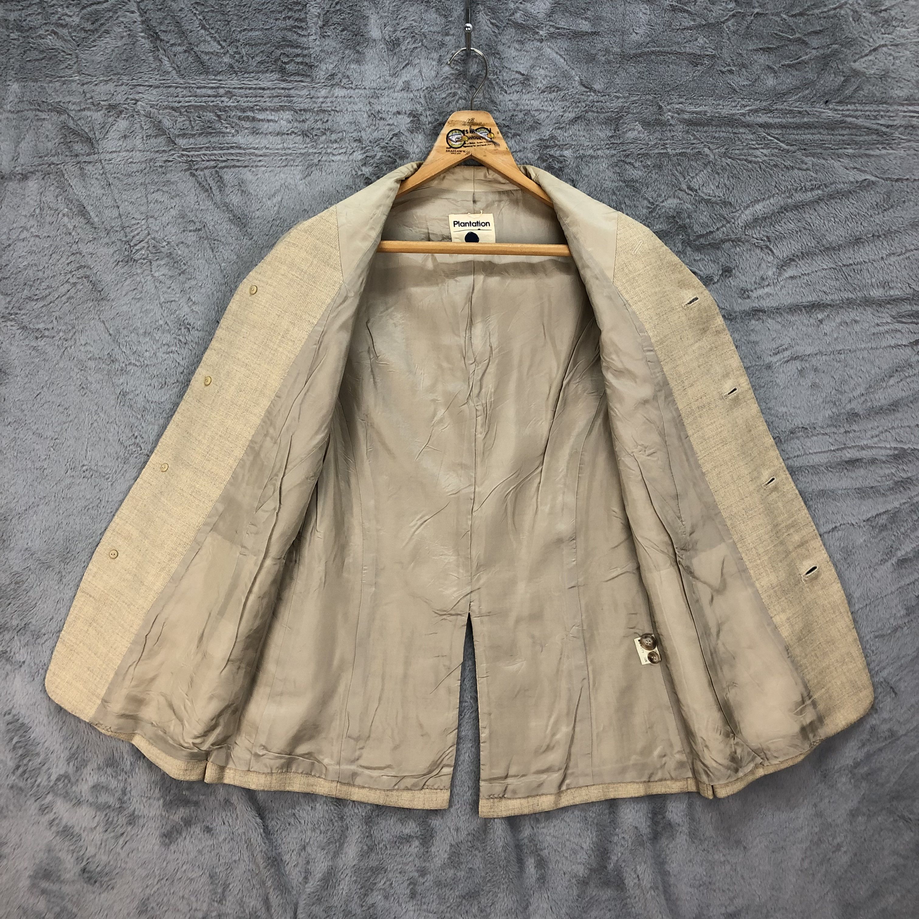 Issey Miyake Vintage 90's Plantation Issey Miyake Casual Jacket #4615-168 Size M / US 6-8 / IT 42-44 - 9 Thumbnail