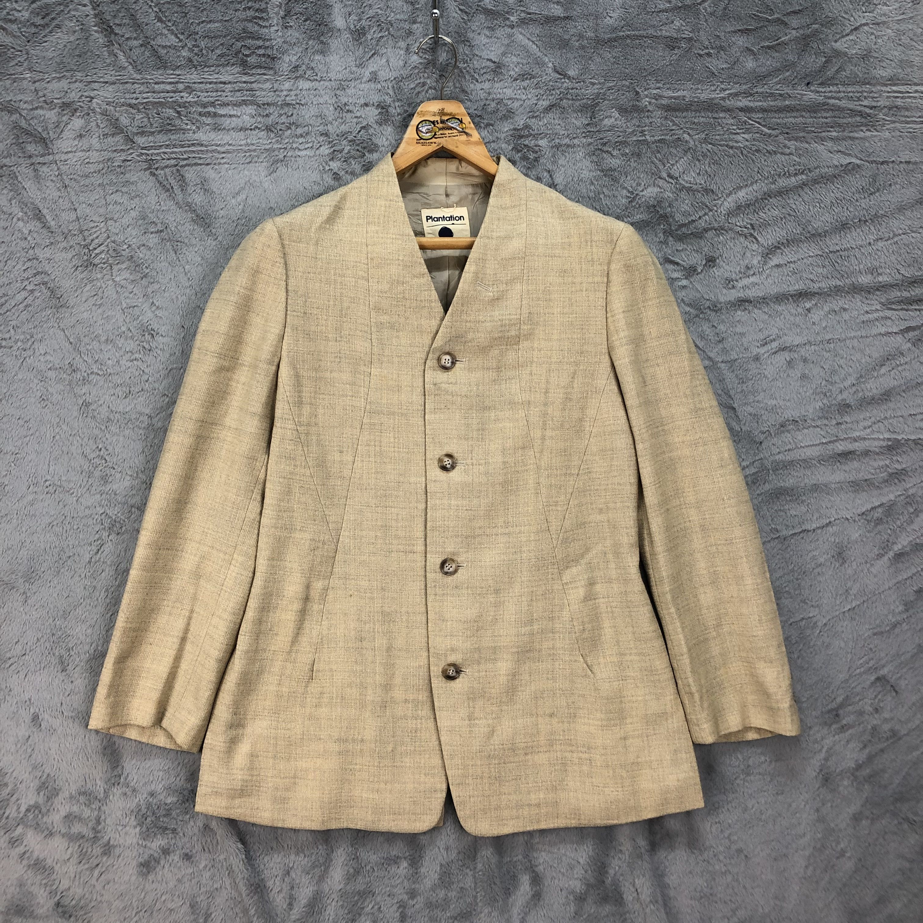 Issey Miyake Vintage 90's Plantation Issey Miyake Casual Jacket #4615-168 Size M / US 6-8 / IT 42-44 - 1 Thumbnail