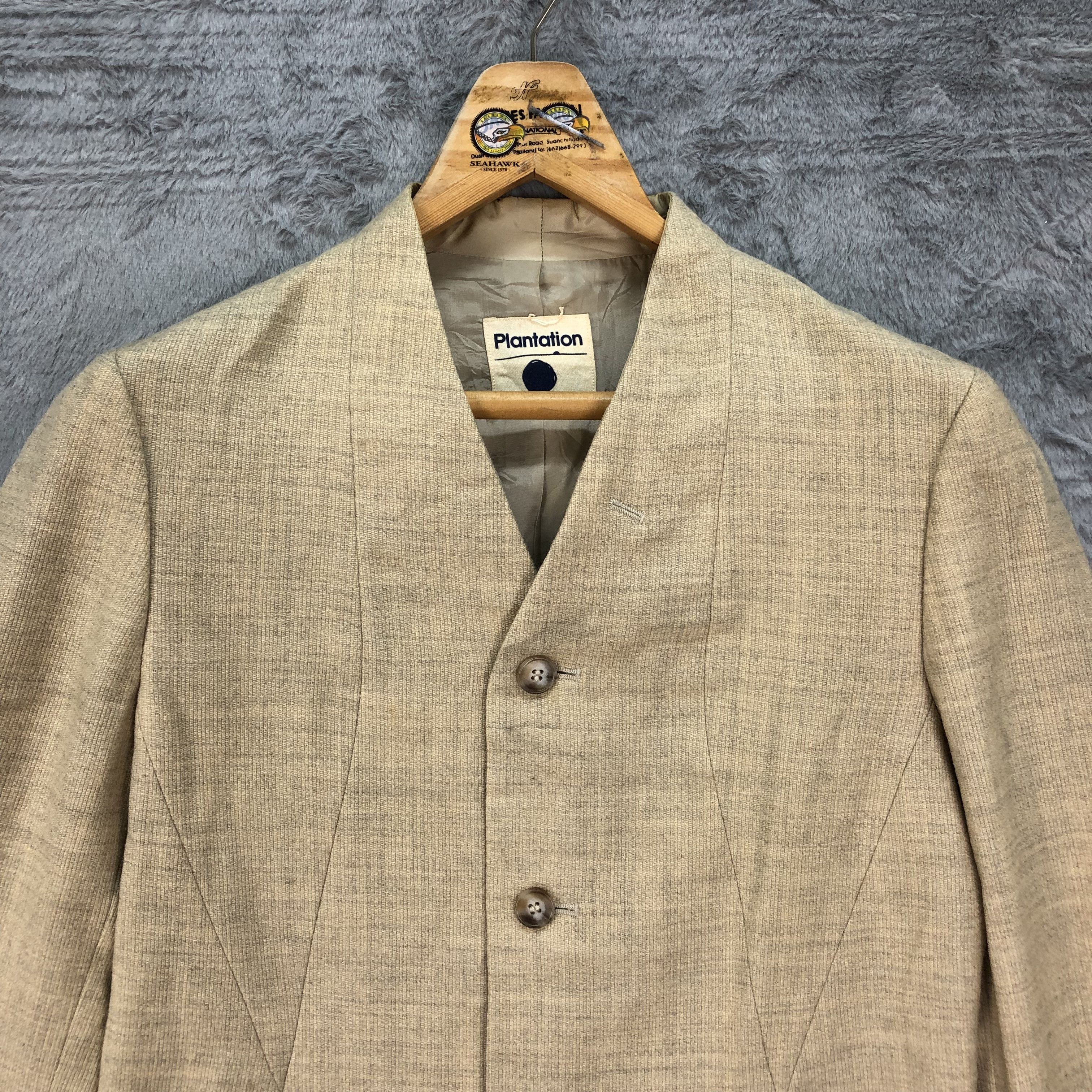 Issey Miyake Vintage 90's Plantation Issey Miyake Casual Jacket #4615-168 Size M / US 6-8 / IT 42-44 - 2 Thumbnail