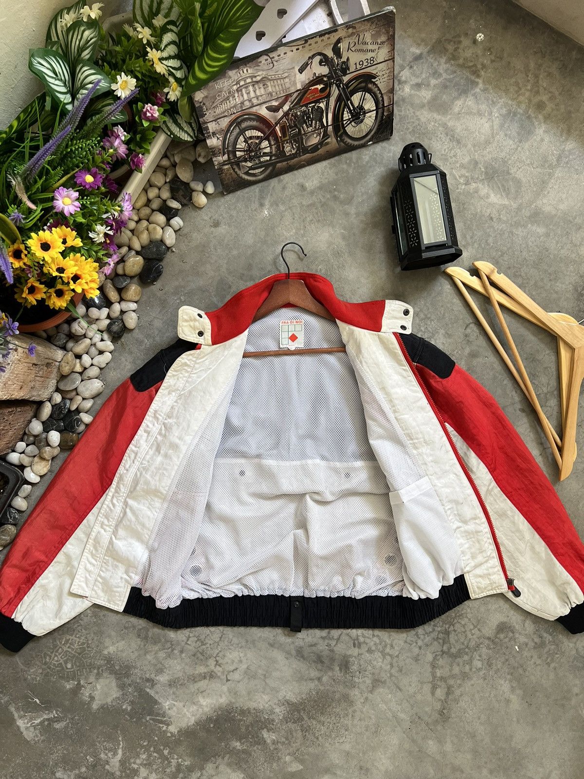 Designer × Japanese Brand Vintage 🖤 Issey Miyake Inspired Bomber Nankai Jacket Size US L / EU 52-54 / 3 - 13 Thumbnail