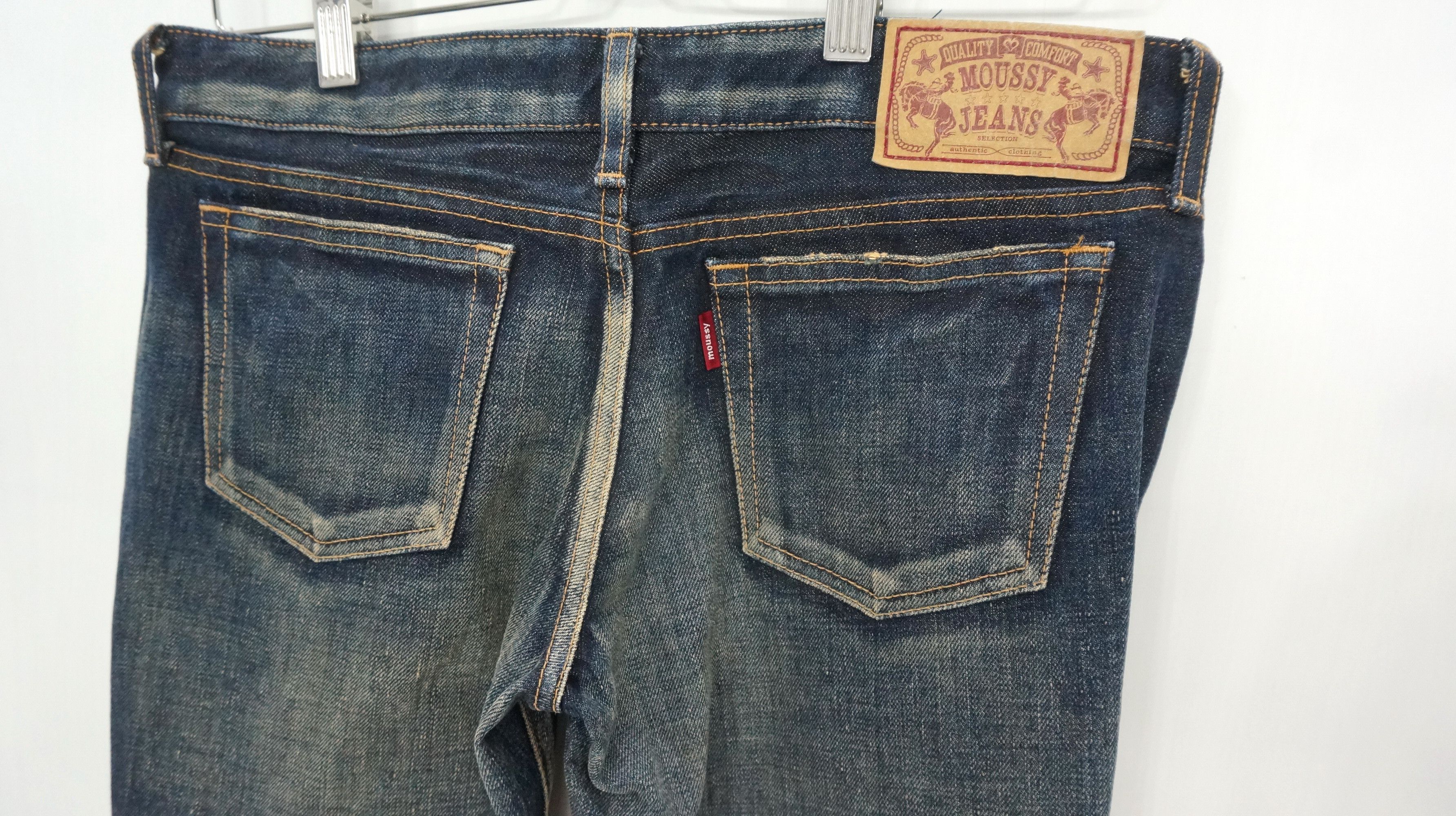 MOUSSY DopeFlare 🔥 MOUSSY Vintage Browned Off Blue Women Jeans Size 30" / US 8 / IT 44 - 7 Thumbnail