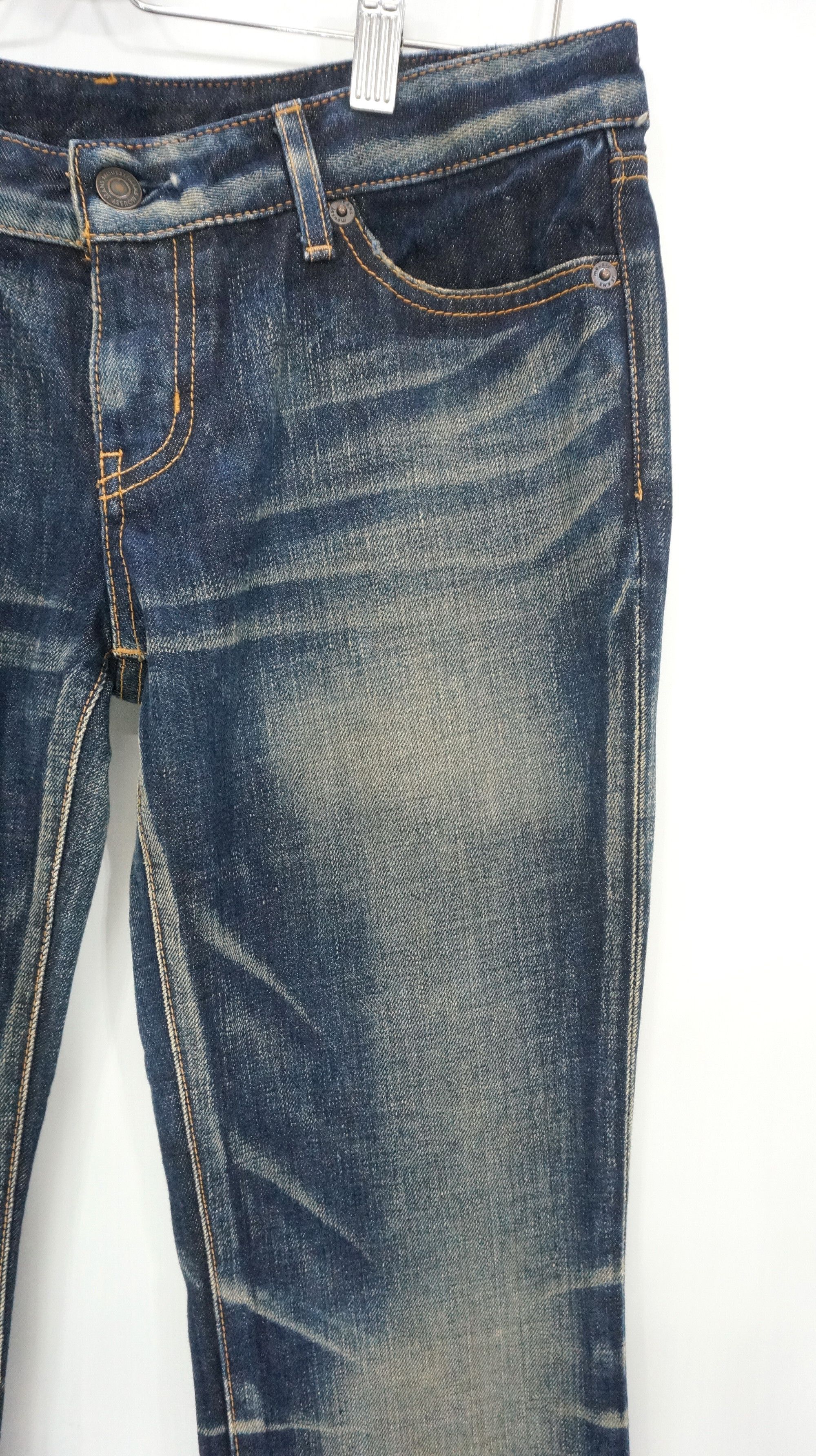 MOUSSY DopeFlare 🔥 MOUSSY Vintage Browned Off Blue Women Jeans Size 30" / US 8 / IT 44 - 4 Thumbnail