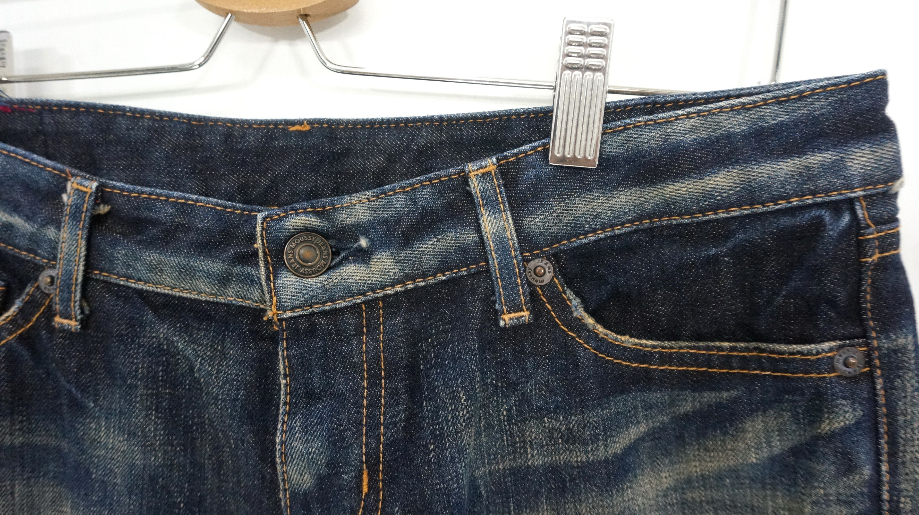 MOUSSY DopeFlare 🔥 MOUSSY Vintage Browned Off Blue Women Jeans Size 30" / US 8 / IT 44 - 8 Thumbnail