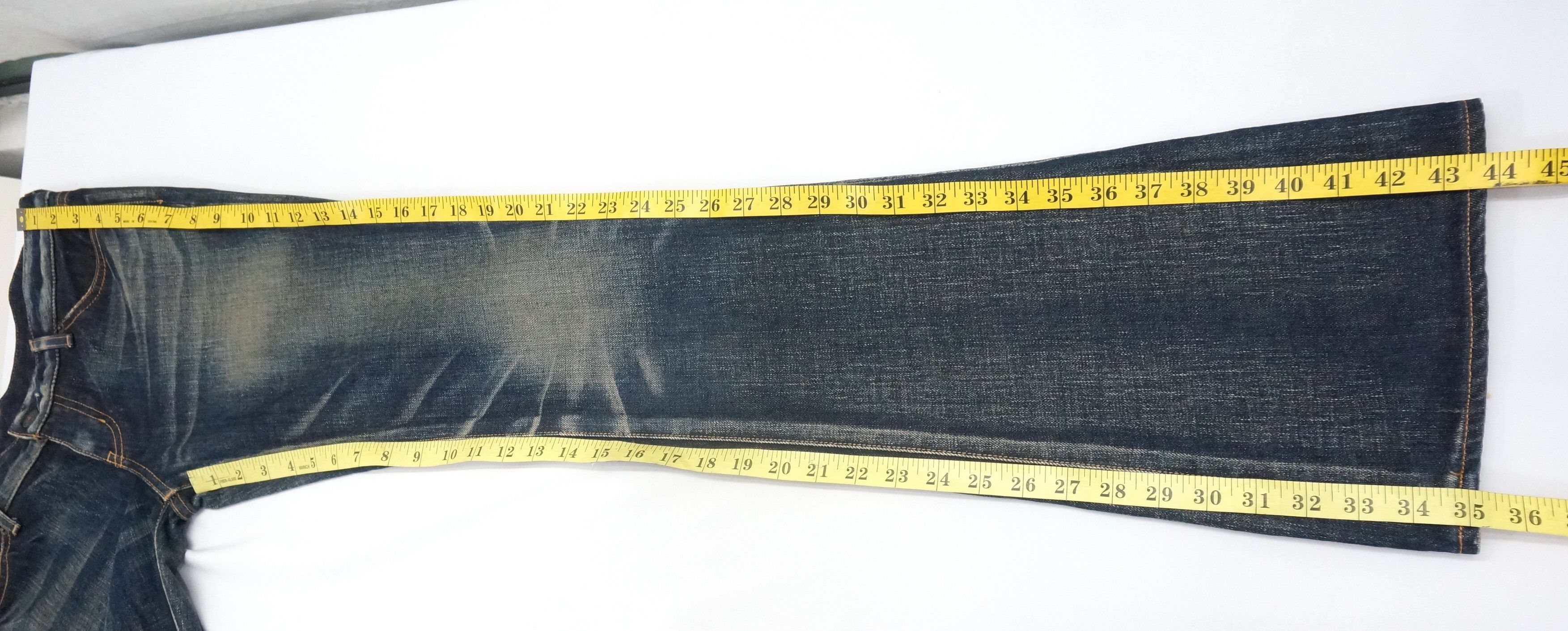MOUSSY DopeFlare 🔥 MOUSSY Vintage Browned Off Blue Women Jeans Size 30" / US 8 / IT 44 - 13 Thumbnail