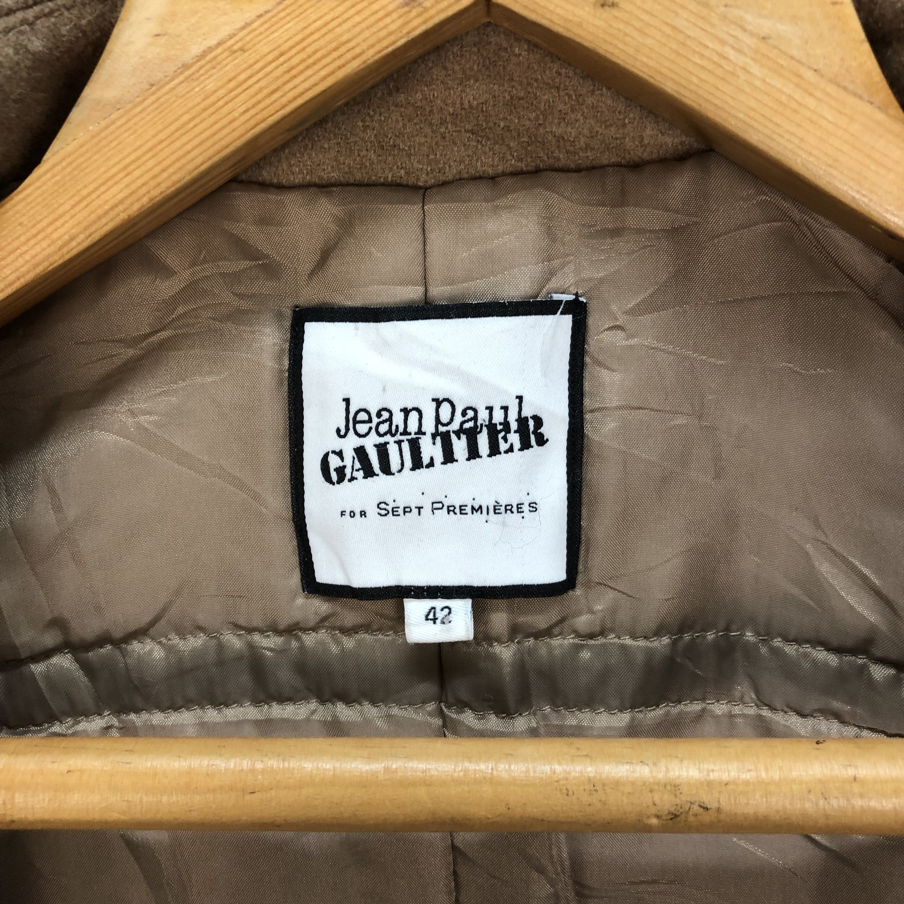 Jean Paul Gaultier JPG SEPT PREMIERES DOUBLE BREASTED COAT #6110-47 Size S / US 4 / IT 40 - 9 Thumbnail