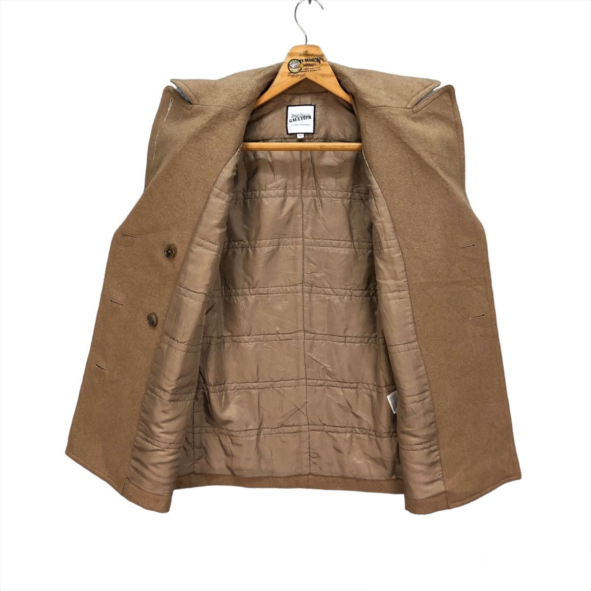 Jean Paul Gaultier JPG SEPT PREMIERES DOUBLE BREASTED COAT #6110-47 Size S / US 4 / IT 40 - 8 Thumbnail