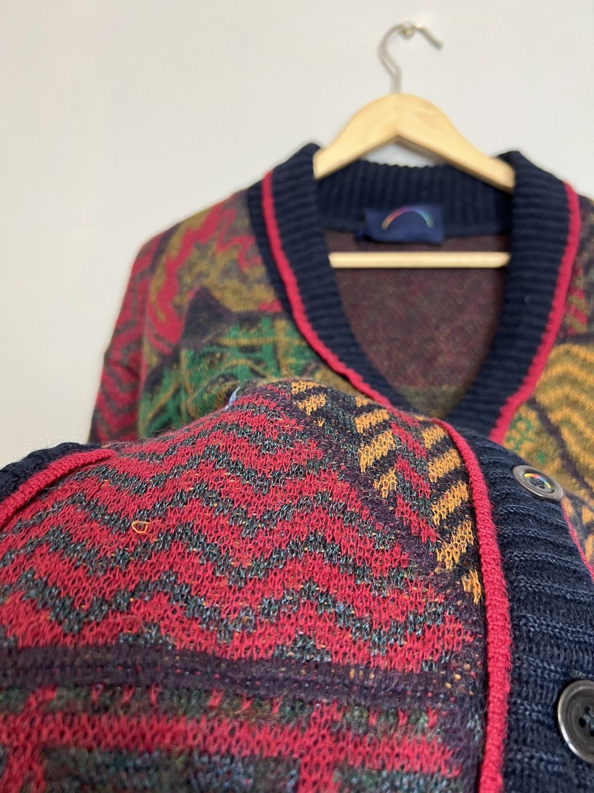 Bogner Vintage Bogner Fullprint Mohair Sweater Knit Cardigan Kurt Size US M / EU 48-50 / 2 - 6 Thumbnail