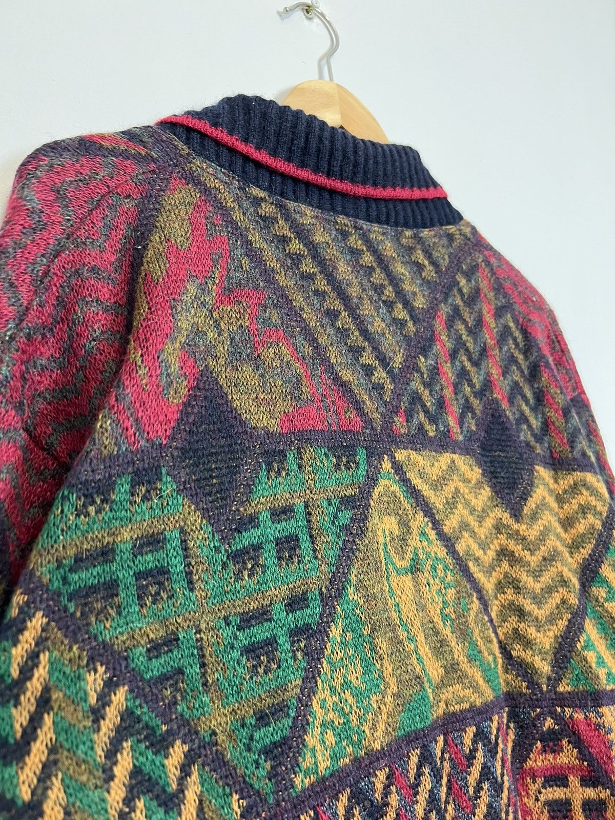 Bogner Vintage Bogner Fullprint Mohair Sweater Knit Cardigan Kurt Size US M / EU 48-50 / 2 - 8 Thumbnail