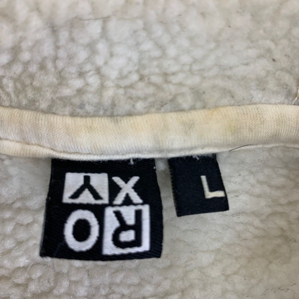 Surface To Air Vintage Roxy Surfwear Camouflage Surf Sherpa Hoodie Sweater Size US S / EU 44-46 / 1 - 7 Thumbnail