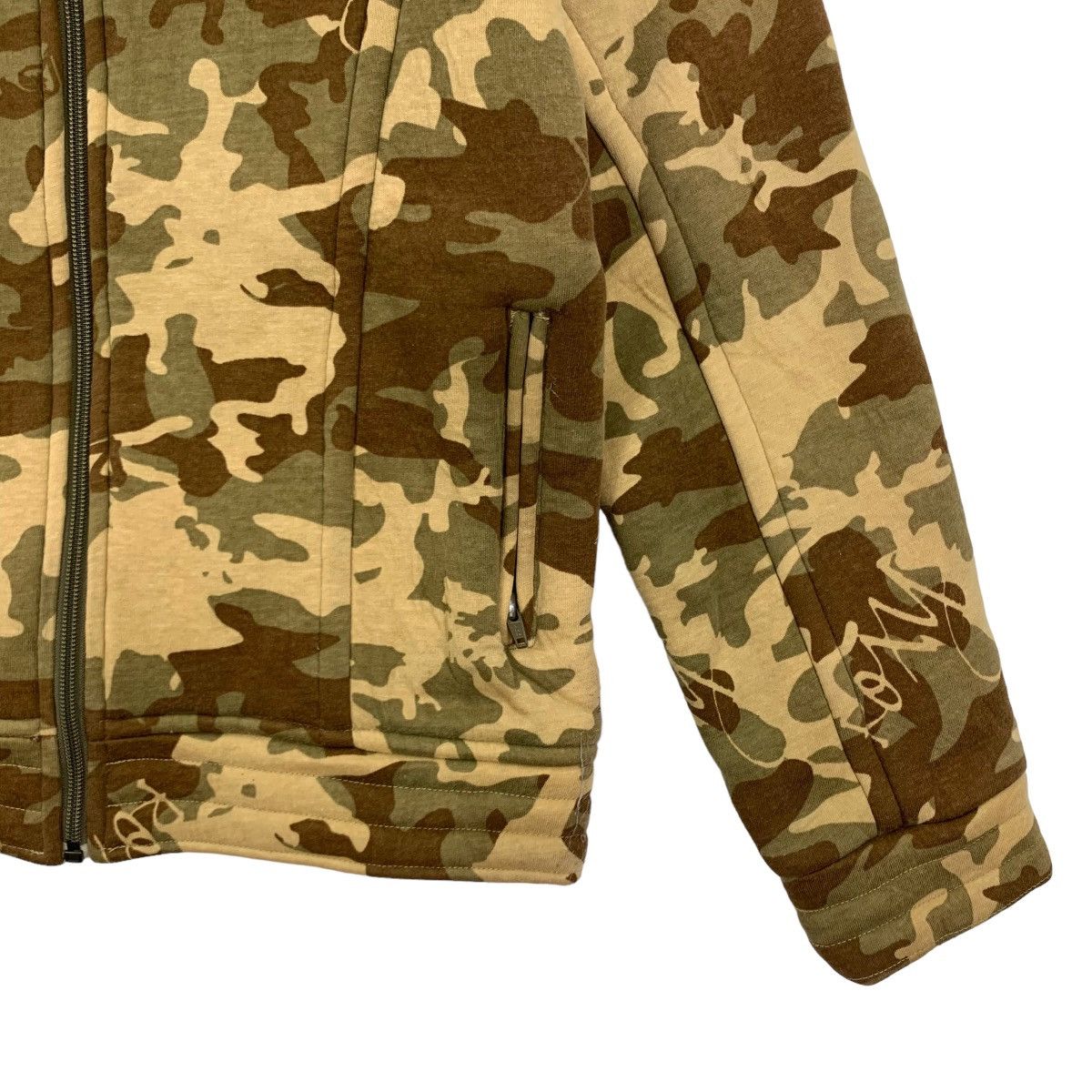 Surface To Air Vintage Roxy Surfwear Camouflage Surf Sherpa Hoodie Sweater Size US S / EU 44-46 / 1 - 4 Thumbnail