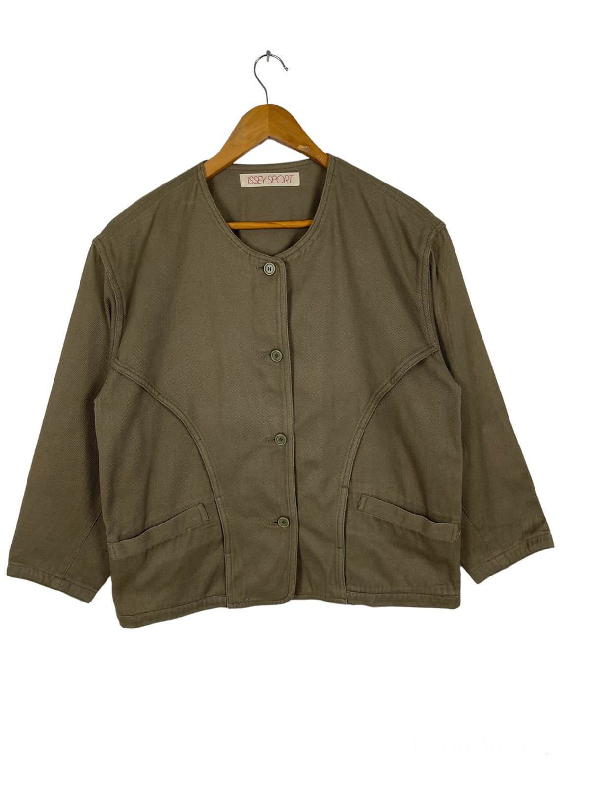 Issey Miyake Vintage 80’s ISSEY MIYAKE SPORT CROP JACKET Size US M / EU 48-50 / 2 - 1 Thumbnail
