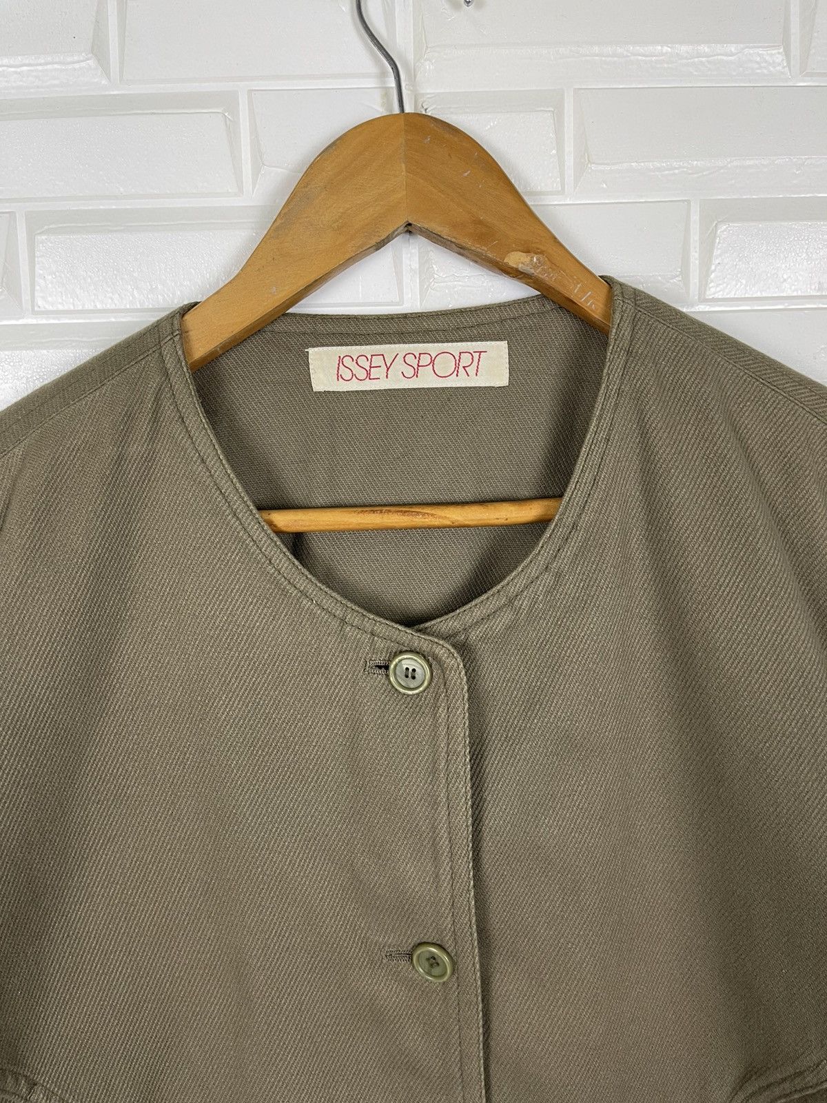 Issey Miyake Vintage 80’s ISSEY MIYAKE SPORT CROP JACKET Size US M / EU 48-50 / 2 - 3 Thumbnail