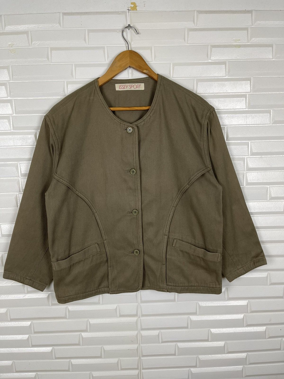 Issey Miyake Vintage 80’s ISSEY MIYAKE SPORT CROP JACKET Size US M / EU 48-50 / 2 - 5 Thumbnail