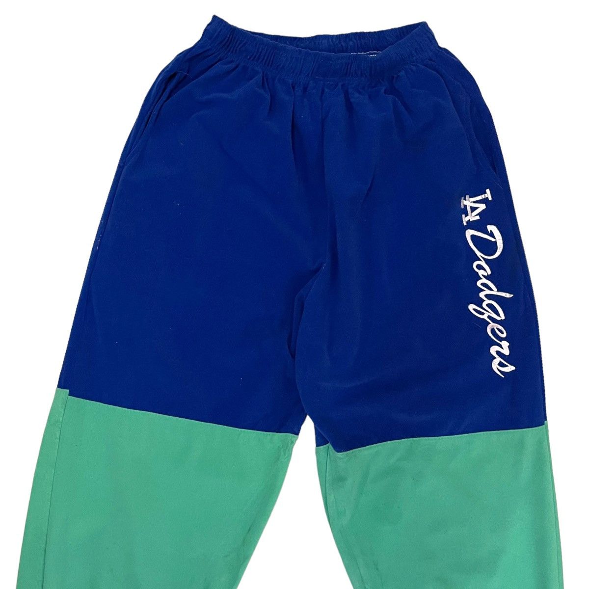 Japanese Brand × MLB 💥MULTICOLOUR MLB LA DODGERS BASEBALL JOGGER Size US 31 - 4 Thumbnail