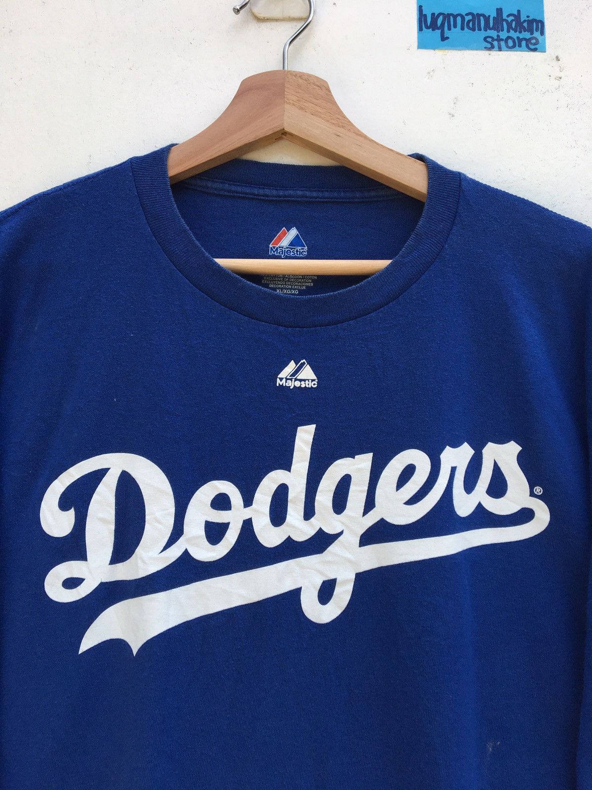 MLB Vintage 90s La Dodgers Tshirt Baseball Team MLB Xlarge Size Size US XL / EU 56 / 4 - 6 Thumbnail