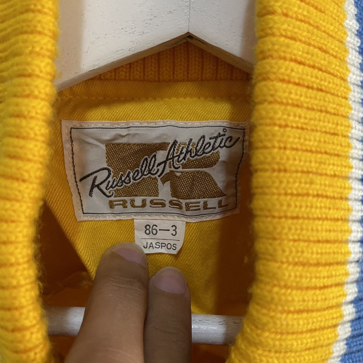 Japanese Brand × Russell Athletic × Vintage 💥 80s BAMA RUSSELL ATHLENTIC VARSITY JACKET SNAP BUTTON Size US S / EU 44-46 / 1 - 5 Thumbnail