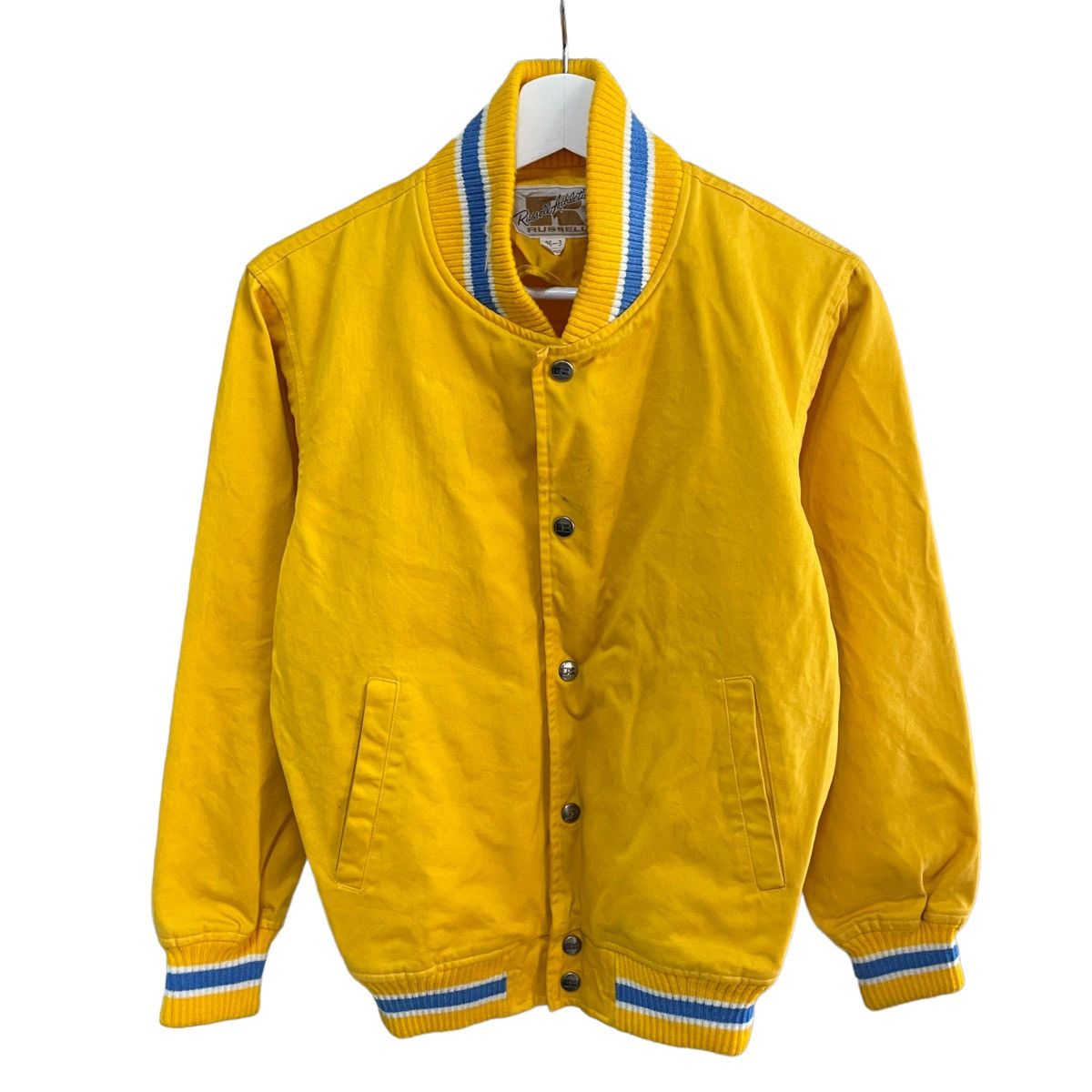 Japanese Brand × Russell Athletic × Vintage 💥 80s BAMA RUSSELL ATHLENTIC VARSITY JACKET SNAP BUTTON Size US S / EU 44-46 / 1 - 1 Thumbnail