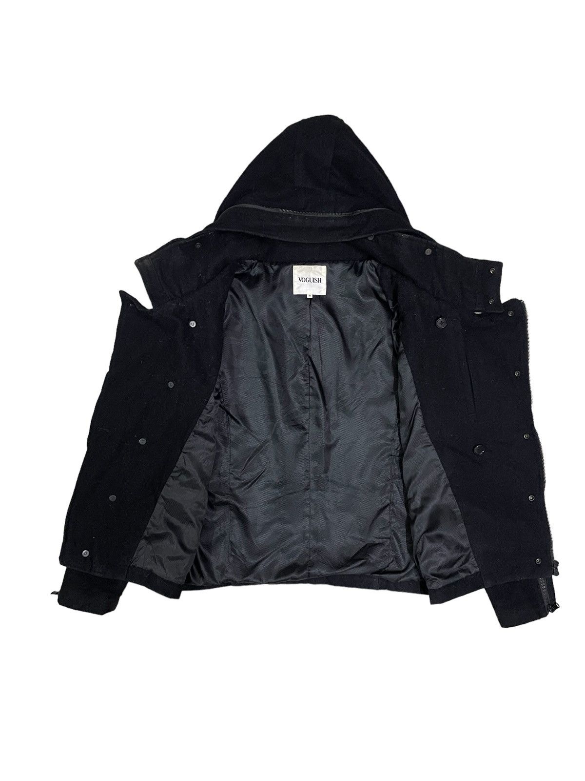 Japanese Brand Japanese Brand Wool Scuba Hoodie Jacket Size S / US 4 / IT 40 - 10 Thumbnail