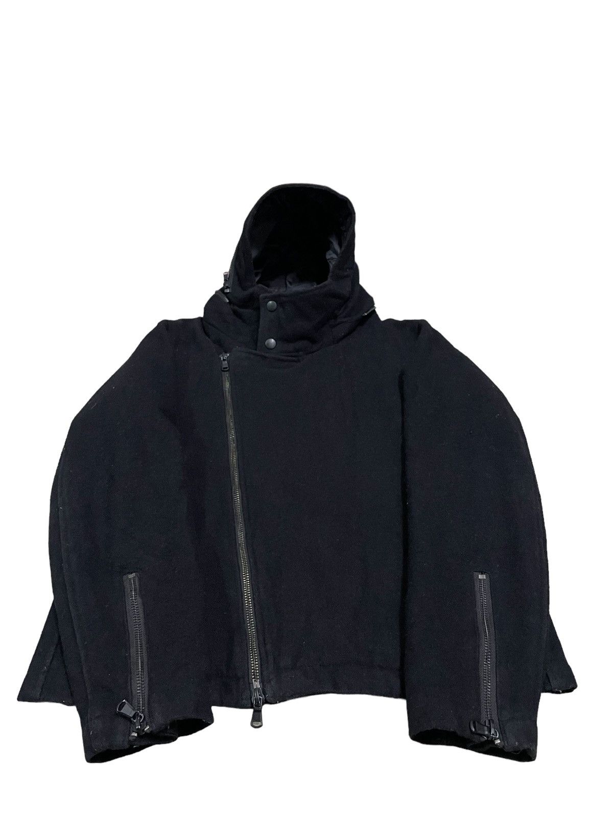 Japanese Brand Japanese Brand Wool Scuba Hoodie Jacket Size S / US 4 / IT 40 - 11 Thumbnail